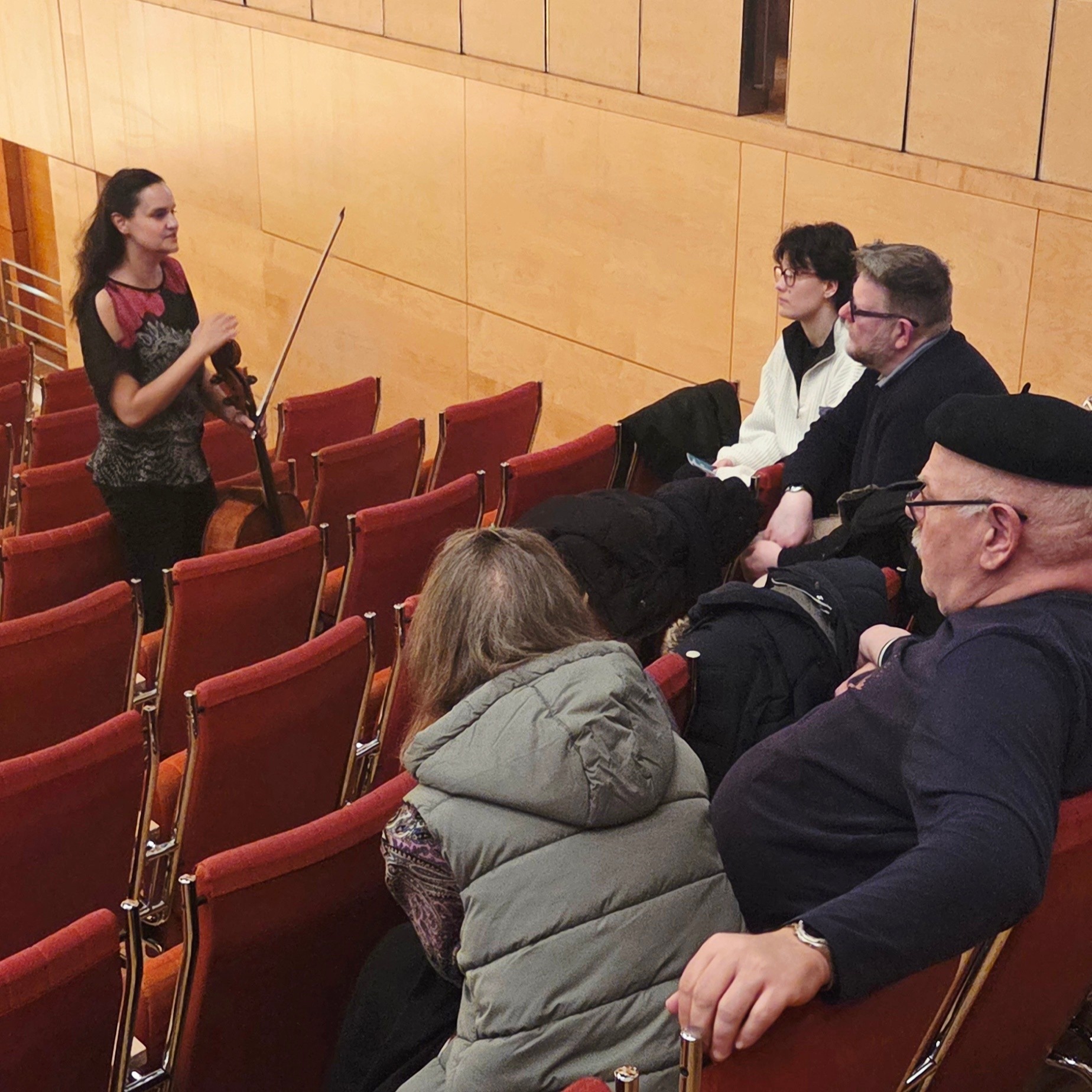 Probenbesuch 8. Sinfoniekonzert